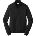 Black 1/4 Zip Pullover Sweatshirt (DTG)