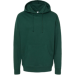 Forest Green Hooded Sweatshirt (Independent Trading Company)
