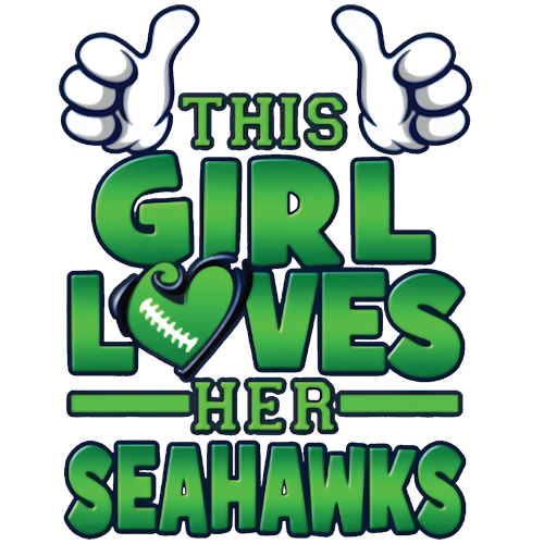 This Girl Loves Her Seahawks