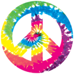 Peace Sign (Tie Dye)