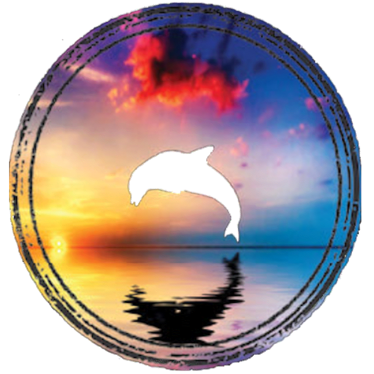Dolphin (sunset)