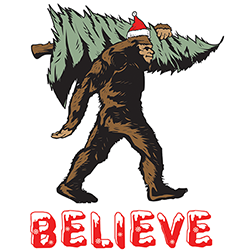 Sasquatch - BigFoot (Christmas Believe)