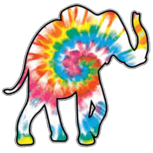 Elephant (Tie Dye)