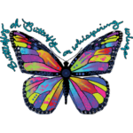 Butterfly (Colorful with On Whispering Wings)