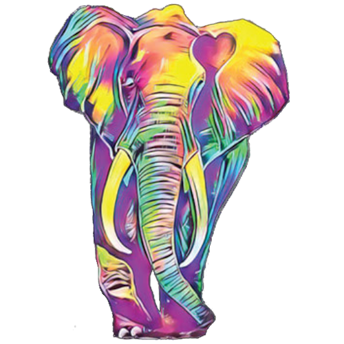 Elephant (Colorful)