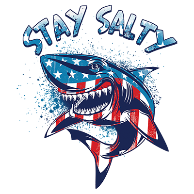 Shark (Flag/Stay Salty)