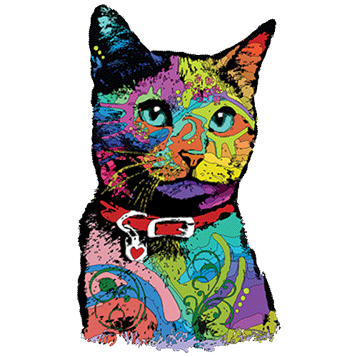 Cat (Queen - Colorful)