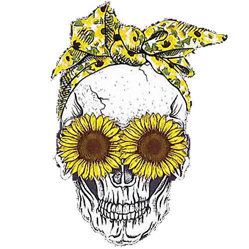 Skull (Sunflower)