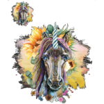 Unicorn Head (Sunflower)