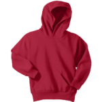 Red Youth Pullover Hooded Sweatshirt (1)