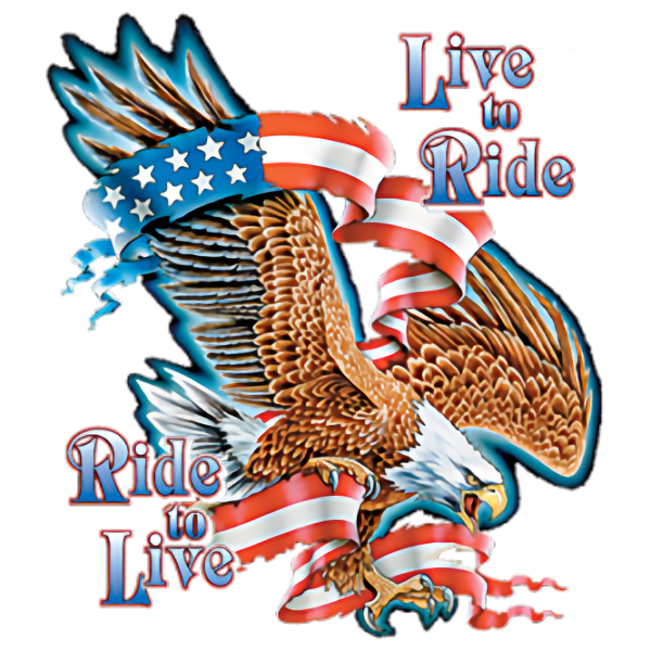 Eagle (Live to Ride) Small