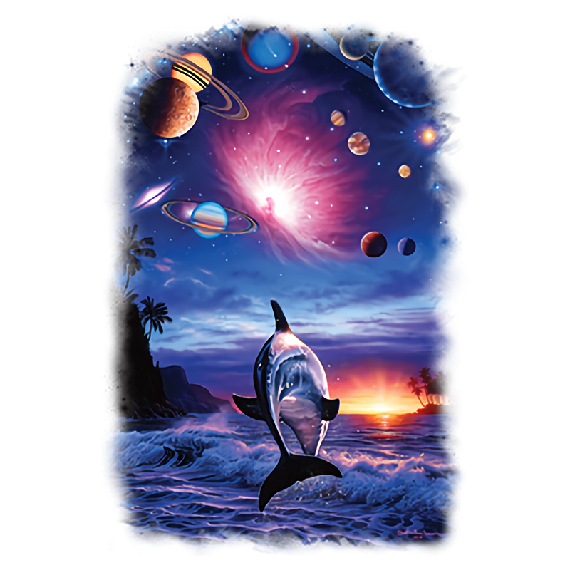 Dolphin (Planets-Sunset-Eternity)