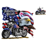 Motorcycle (Eagle – American Pride)