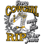 Every Cowgirl Needs a Rip in Her Jeans