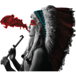 Smoking Indigenous Female (Indian)