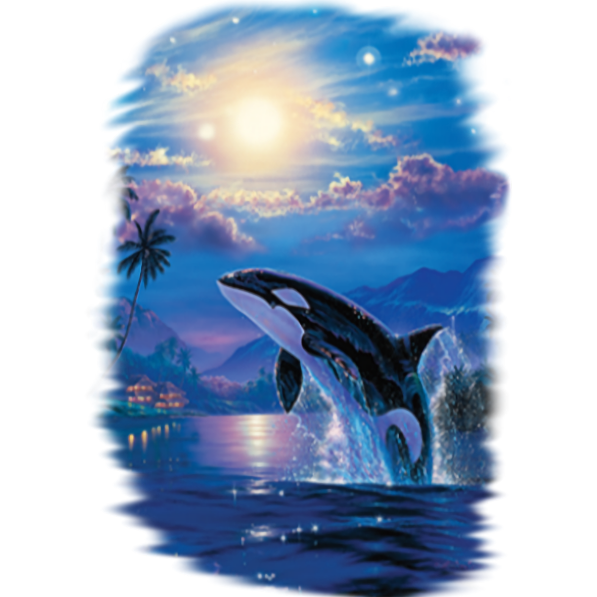Orca (Moonrise - Joyful Time - Killer Whale)