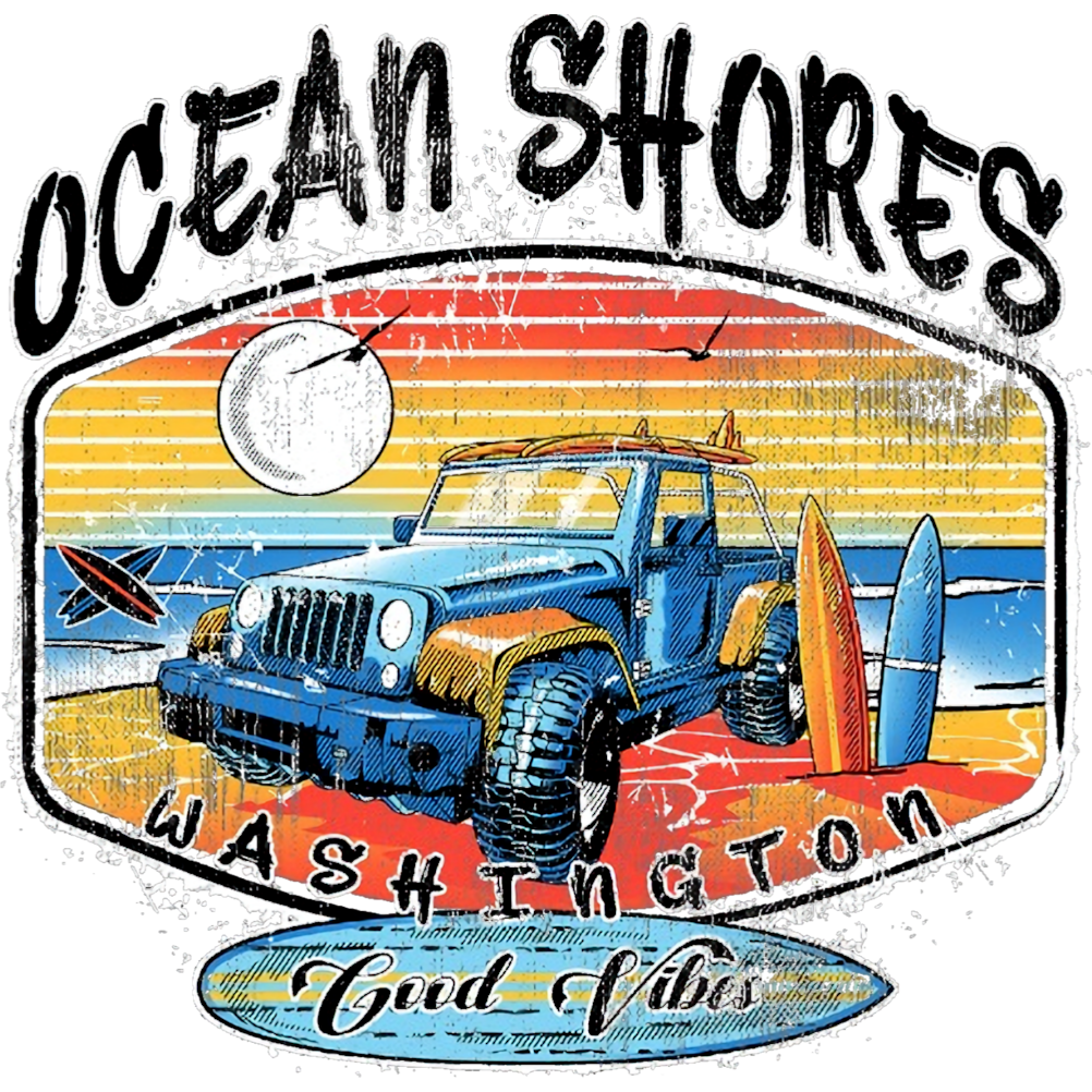 Ocean Shores (Jeep Sun Art Design)