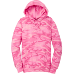 Camo (Pink Camo) Pullover Hooded Sweatshirt