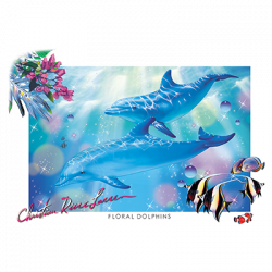 Dolphins (Floral)