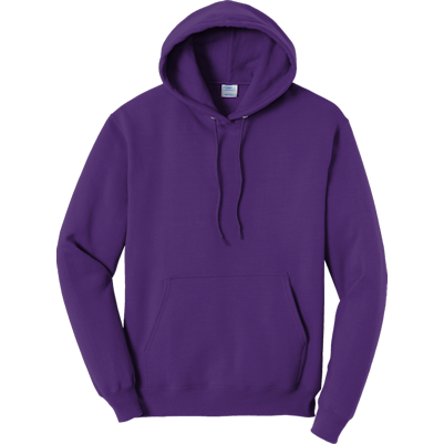 Team Purple Pullover Hooded Sweatshirt