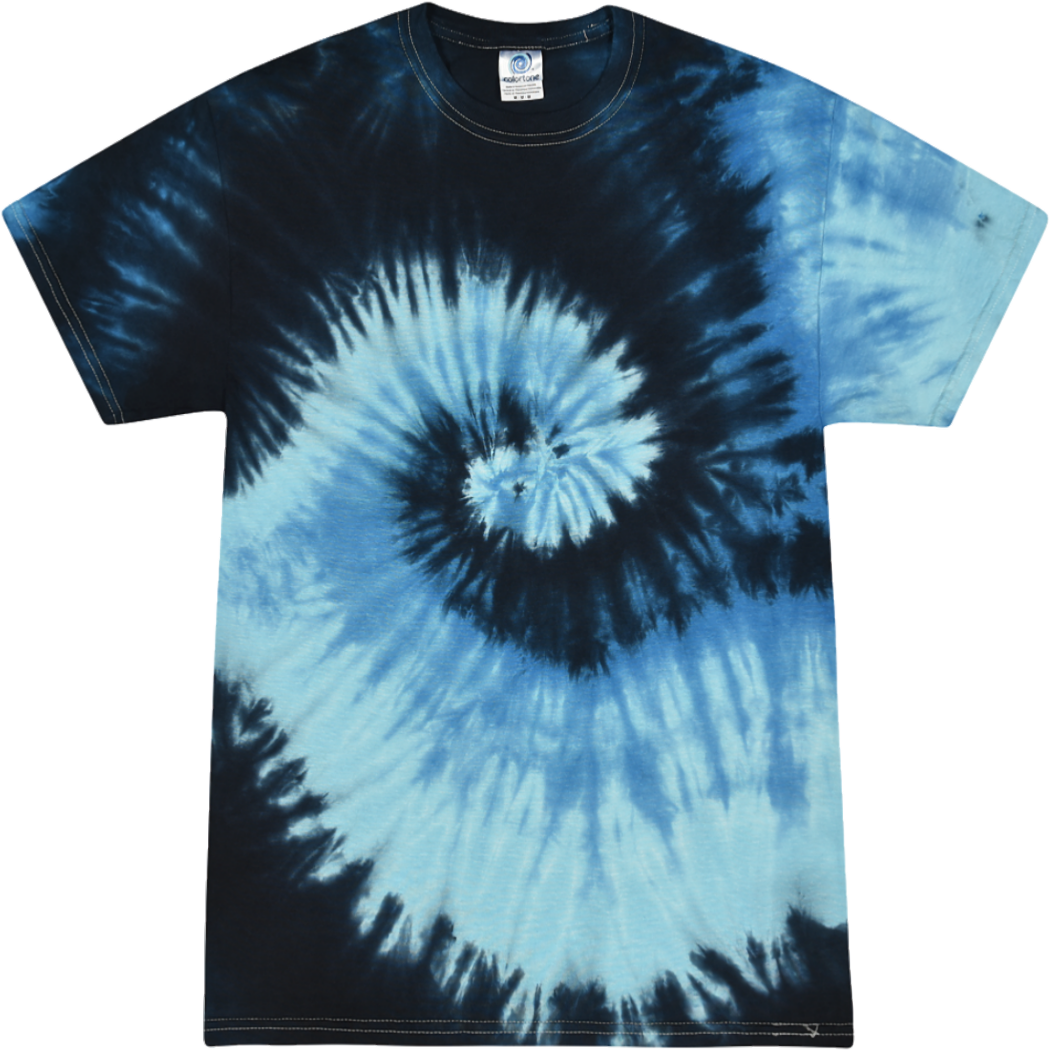 Blue Ocean Adult Tie-Dye T-Shirt