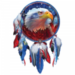 Eagle (Red White and Blue)