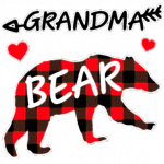 Grandma Bear (Plaid)