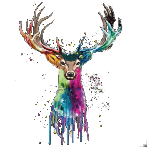 Deer (Colorful)