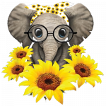 Elephant (Sunflower)