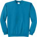 Neon Blue Crewneck Sweatshirt