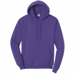 Purple Pullover Hooded Sweatshirt