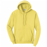 Yellow Pullover Hooded Sweatshirt
