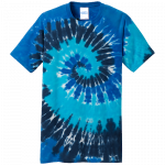 Ocean Rainbow Adult Tie-Dye T-Shirt