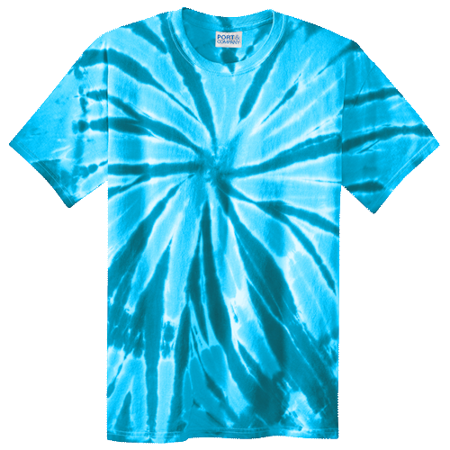Turquoise Adult Tie-Dye T-Shirt