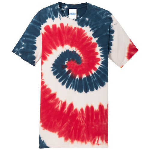 USA Rainbow Adult Tie-Dye T-Shirt