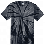 Black Adult Tie-Dye T-Shirt
