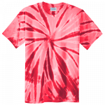Red Adult Tie-Dye T-Shirt