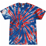 Union Jack Adult Tie-Dye T-Shirt