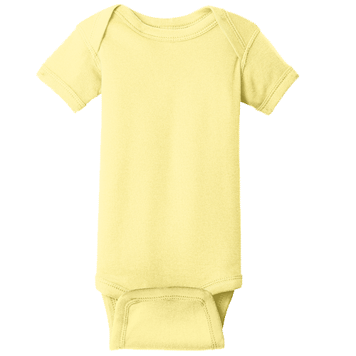 Banana (Infant Short Sleeve Baby Rib Bodysuit)