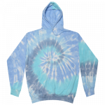 Lagoon Tie-Dye Pullover Hooded Sweatshirt