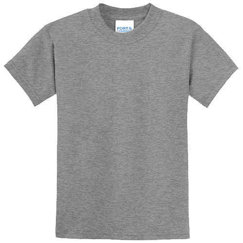 Athletic Heather Gray Youth Tee
