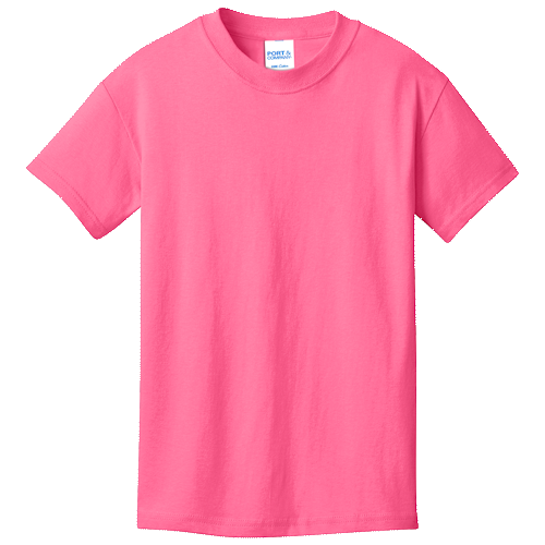 Neon Pink Youth Tee