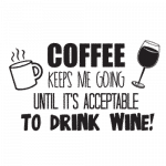 Coffee keeps me going