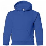 Royal Blue Youth Pullover Hooded Sweatshirt