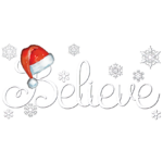 Believe (Santa Hat)