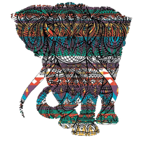 Elephant Tusk (Multi Color)
