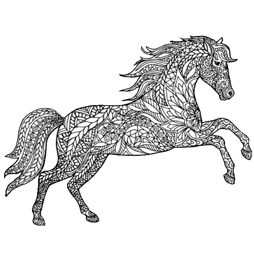 Horses (Pencil Art)