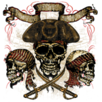 Pirate (Three Skulls)