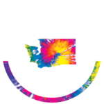 Ocean Shores (WA State Tie Dyed Pocket Print)