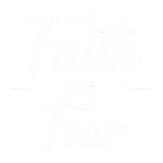 Faith/Fear (White Ink)